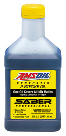 AMSOIL SABER Professional Synthetic 2-Stroke Oil